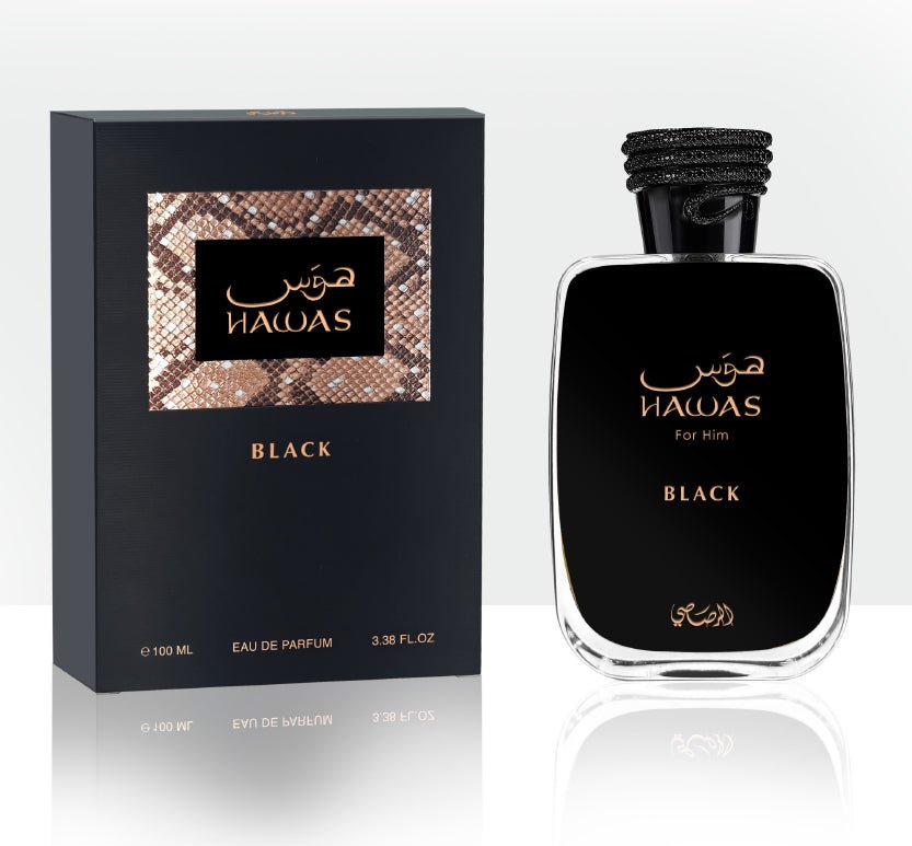 Hawas_Black_sep Rasasi Hawas Black Eau De Parfum - Image 1
